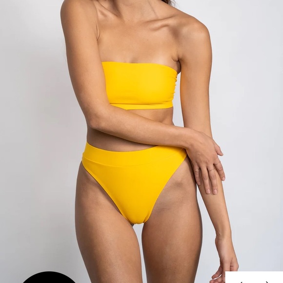 Saltwater Collective Alice top and Celine bottom in Citrus - Picture 2 of 4